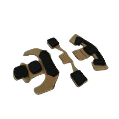 Resistencia a la corrosión inodora el presionar caliente de EVA Tactical Helmet Pads Army