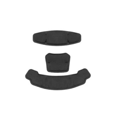 No casco negro de la espuma del resbalón que rellena el trazador de líneas aislado universal del casco